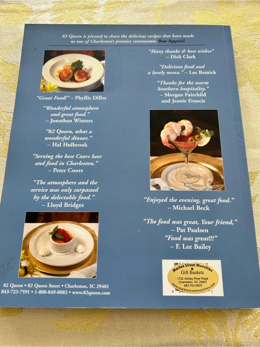 Lowcountry Cooking With 82 Queen Cookbook
